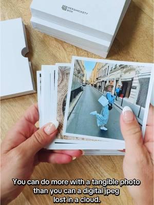 You can do MORE with a printed photo than a digital #jpeg lost in the cloud. #print #photos #memories #scrapbooking #junkjournal #momlife #persnicketybox 