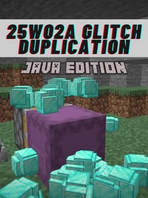 Replying to @TYLER 🐝🌻 Minecraft 1.21 Snapshot Duplication Glitch for Java Edition on the newest snapshot 25W02A. Automatic afk redstone gaming tutorial not bedrock edition #Minecraft #icecoffey #mcpe #gaming #bedrock #tutorial #redstone #minecraftupdate #minecrafttutorial #glitch #duplicationglitch 