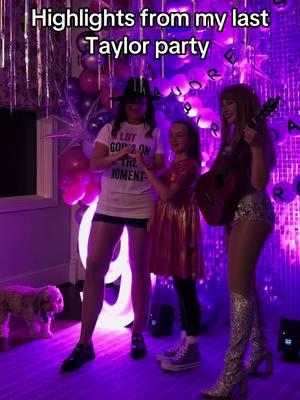 Highlights of a taylor swift themed party I did recently! #taylorswift #eras #erastour #taylor #impersonator #celebrity 