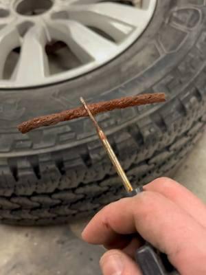 Diy tire fix😂 #car #cars #carsoftiktok #carcommunity #truck #trucks #trucksoftiktok #truckcommunity #funny #funnyvideos #lowes #fyp #fypシ #trucktok#cartok #DIY #diyproject 