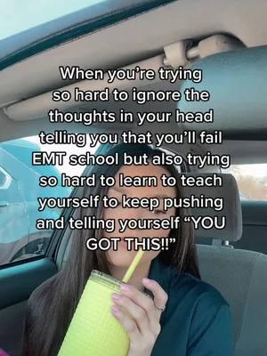 Looking back on my old TikTok’s before Tik Tok is gone…and thinking about the time I posted this… scared I wouldn’t make it as an EMT and now here I am… I made it… I did it… #throwback #emttok #emtsoftiktok #emslife #firstresponders #healthcareworker #emtstudent #emtschool #arizona 