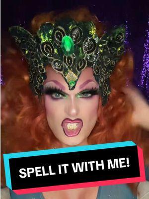 Spell It With Me! . . #dragqueens #dragqueen #dragqueensoftiktok #dragmakeup #dragperformer #lgbtq #dragdiva #lgbt🌈 #gayguysoftiktok🌈 #makeuplover #dragdiva #gaysoftiktok🏳️‍🌈🏳️‍🌈🏳️‍🌈🏳️‍🌈🏳️‍🌈 #lgbtqiatok #gaytiktok #gaytiktok🏳️‍🌈🏳️‍🌈🏳️‍🌈🏳️‍🌈 #gaytiktok🏳️‍🌈 #gaytiktok🌈 #gaytiktokers🏳️‍🌈 