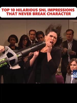 Part 3 - Top 10 Hilarious SNL Impressions That NEVER Break Character #snl #snlfunny #snlsketch #willferrell #jimmyfallon #melissamccarthy #sketchcomedy #funnytiktok #fyp