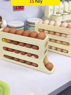 Esta caja automática para huevos es muy práctica, no ocupa espacio en el frigorífico y tiene capacidad para 30 huevos. #eggholder #kitchen #eggstoragerack #dealsfordays #TikTokShop #TikTokShopLoveAtFirstFind #spotlightfinds #fyp #TikTokShop #tiktokshopfinds 