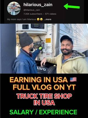 Watch full video 🙏🇺🇸🤪#blog #punjabi #usalife #hilarious_zain #punjabivlog #trucker #laughter 