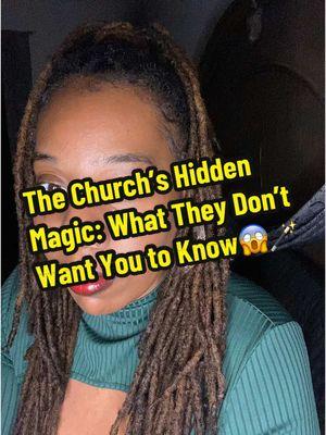 They call it witchcraft when we do it, but when they do it, it’s “holy.” From blood magic to elemental rituals, they’re casting spells every Sunday. Let’s talk about it! 👀✨@YOU2024  #yayasworld777  #TruthWithLove #ReligiousDeconstruction #OccultSymbolism #HiddenTruths #ElementalMagic #SpiritualityUnveiled #BreakTheProgramming #ChurchSecrets #DeepThoughts #MagicIsMagic