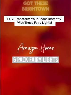 Who needs a fairy godmother when you’ve got these lights? 🧚‍♀️✨ DIY your dreams into reality! #FairyLights #DIYMagic #GlowGoals #TikTokShopJumpstart