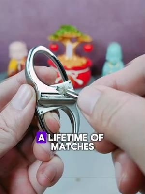 Got your keys 🔑 and matches 🔥 all in one with this sleek stainless steel keychain! Perfect for everyday carry 🏞️ or emergency situations. Don't miss out on this must-have gadget for your pocket 🔥📲 Tap to grab yours now and level up your gear! #KeychainGoals #MatchItUp #EverydayCarry #StainlessSteelStyle #LifeHacks #MustHave #GearUp #HotFinds #stayprepared 