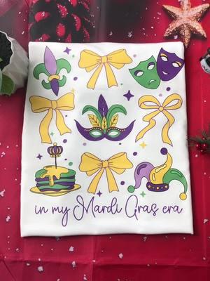 Mardi Gras Shirts❤️🎀💜💛💚 #mardigras #mardigras2024 #mardigrasparade #mardigrasoutfit#mardigras2025 #mardi #2025 #fleurdelis #neworleans #coquette #louisiana #gift #fyp 