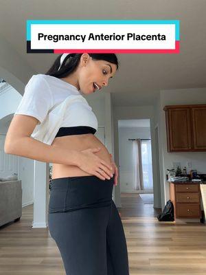 Who else has an anterior placenta?! My doctor described it as when you feel baby kick it’s like they are kicking on a pillow so the kicks aren’t as strong as women with posterior placentas. Nonetheless I love feeling baby kick 🤭 #pregnancy #pregnancyhumor  #pregnancytest #pregnancyjourney #pregnancyblog #pregnant #pregnantgirl #pregnancybelly #pregnancylife 