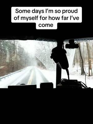 Pulling these snow covered mountains like it’s icing on a cake… smooth sailing. #work #worklife #mountains #trucker #truckerchick #peterbilt #fyp #snow #bluecollar #womeninmensfields #foryoupage #truck #heavyhaul #leftlanegang #truckerlife #truckersoftiktok #goals #MentalHealth 