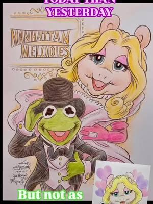 MOI LOVES VOUS MORE TODAY THAN YESTERDAY 💜💚🌈 I’ve been drawing Miss Piggy and Kermit The Frog for 45 years and I’m just getting started … here’s to 45 more, you two #jimhensonscartoonist #jimhenson #themuppets thanks to @muppet_influence for the clip 💚🌈 #muppets #themuppetshow #themuppetmovie #muppetstakemanhattan #thegreatmuppetcaper #frankoz #muppetshow #lovequotes #lovestory #lovesongs #drawdrawdraw #movie #movies #romance #foryou #forever #kermitthefrog #misspiggy #kermit #muppetshauntedmansion #muppetsmostwanted #romcom #iconic #trendingreels #trendingnow #trending #trendingsongs #fyp #foryou #foryoupage 