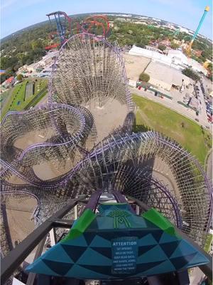 Is this the best Hyper Hybrid ever?  🎢 Iron Gwazi @Busch Gardens Tampa  #buschgardens #buschgardenstampa #tampa #tampabay #florida #tampafl #amusement #amusementpark #rollercoaster #intense #extreme #fast #airtime #fun #insta360 