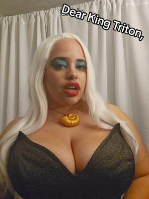 Dear King Triton... #ursulacosplay #Hamilton #thelittlemermaid 