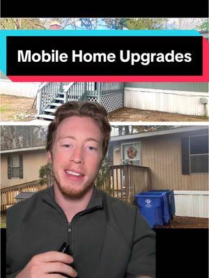 Mobile home upgrades that I recommend  #mobilehome #mobilehomemakeover #renovationproject #realestate #mobilehomeinvesting #realestateinvestor #greenscreen 