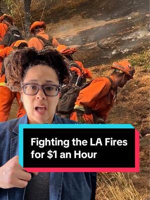 #Prisoners in #California deserve to be paid more to battle the #LA #wildfires #firefighters #wildfire #fire #losangeles 