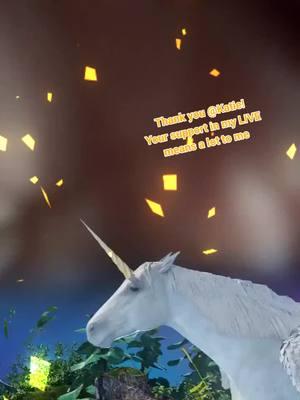 Katie, thank you for the incredible support in my LIVE! I will keep creating better LIVE content! @Katie #livegift #unicornfantasy #asmr #tiktok 