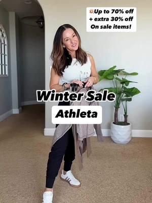 💥Up to 70% off + extra 30% off sale items @ATHLETA   All of these pieces (joggers, zip-up hoodie, leggings) come in petite, regular and tall length! 🔗 Link is in the first comment in the comment section OR Click the link in my bio > Shop my Reels & TikToks Just grabbed these new pieces for spring that are perfect for everyday athleisure, yoga, travel, and more! For reference: I’m 5’1”, 109lbs All sizes and colors are shared in the LTK app  #athletapartner #powerofshe #athleta #athleisure #petitefashionblogger #over50fashion #agelessstyle #comfystyle