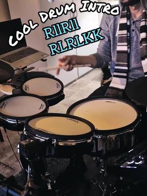 heres a cool way to kick off a sweet groove! love me a good drum intro😃🥁 #drumsdaily #drumgroove #drumintro #drumfill #drumfam #drumlesson #drumlife #drummers #drumfam #drumbeat #drumchops #drumuniversity #drumpractice #drumtok #drumming #drums 