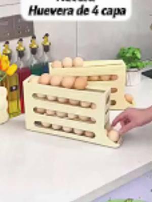 Esta caja automática para huevos es muy práctica, no ocupa espacio en el frigorffico y tiene capacidad para 30 huevos. #eggholder #kitchen #eggstoragerack #dealsfordays #TikTokShop #TikTokShopLoveAtFirstFind #spotlightfinds #fyp #TikTokShop #tiktokshopfinds 