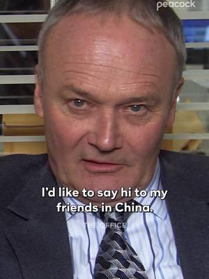 Creed's def on RedNote already. #TheOffice is streaming now on Peacock. #CreedBratton #TikTokBan