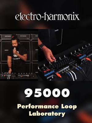 EHX 95000 Loop Lap Demo by Reggie Watts #ehx #electroharmonix #95000 #looper #reggiewatts #livelooping #looperpedal #liveloop