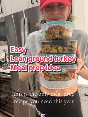 Gets the job done and we never get sick of it #HealthyMealPrep #WeightLossRecipes #QuickDinners #EasyHealthyMeals #GroundTurkeyRecipe #FitnessFood #MealPrepMadeEasy #LowCarbMeals #SimpleCooking