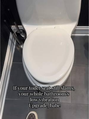 Don’t let your toilet seat embarrass you. Upgrade to soft-close. #SoftClose #BathroomUpgrade #ToiletTalk #LuxuryLiving #BathroomGoals #NoMoreSlamming #LowVibration #SoftCloseToilet #GameChanger #HomeHacks #SmallUpgradesBigImpact #TreatYourself