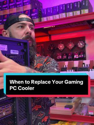 When to Replace Your Gaming PC Cooler #foryou #techtok #pcgaming #gamingpc #GamingSetup #metapcs 