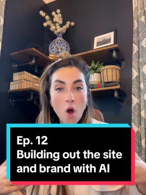 Episode 12: As I wait for samples Ill take the time to build out the site and refine the branding #ai #adobeexpress #adobecretivecloud #entrepreneur #buildingabusiness #tirismanor