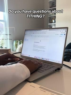 Tithing is a way to honor God with your income and acknowledge Him as your provider.  We must recognize that God is our source and money is simply a resource. If we are ok with paying our taxes before our money even touches our hand, then we should be more than ok with giving to God before we spend on ourselves. But, don’t take it from me, read these scriptures and let me know what you think! #tithing #howtotithe #christiantiktok #christiangirl #biblestudy #faithandfinances 