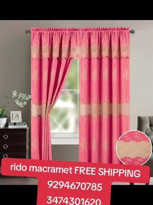 macramet curtains 24pcs in the case FREE SHIPPING... the warehouse is open 7 days a week from 8:30am to 6:30pm...#stmarten🏝 #stlucia #martinique #wholesale #warehouse #guyana #barbados #stnevis #stkitts #trinidad #aruba #bahamas #comforters 