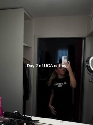 UCA nattys day 2 ☺️🐾  #rolltoms #tommiecheer #collegecheer #uca #ucanationals #Vlog 