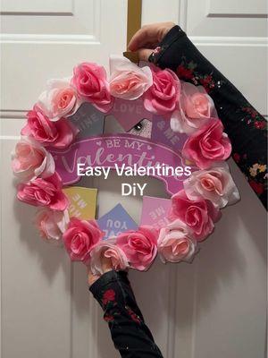 Easy Valentines DiY #foryou #ValentinesDay #DIY #EveryKiss #valentine #valentinesday2022 #decor #dollartree