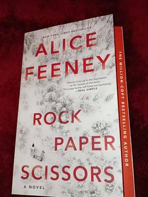 #BookTok #AliceFeeney #RockPaperScissors #MysteryThrillerBooks #Bookmarks #Reading #TBR #Booktrovert 