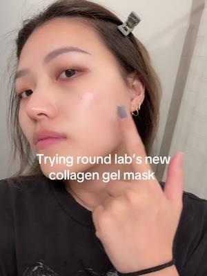 These masks are fun to do! #koreanskincare #glassskin #koreanskincareproducts #collagenfacemask #collagengelmask #overnightmask #roundlab @ROUND LAB 