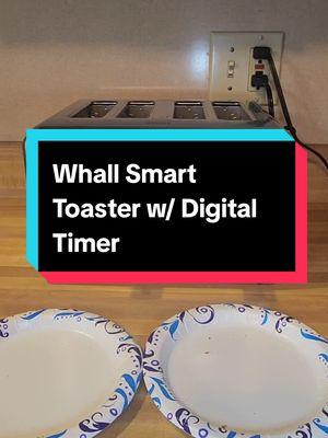 This is the future of toasting! It's perfect everytime! #toaster #toast #bagel #bagels #whalltoaster #whall 