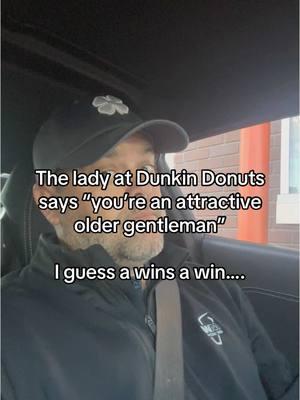 I guess people in their 20s think they will look young forever 🤣 #fyp #dunkin #gentleman #40s #dadsoftiktok #menoftiktok #damit 