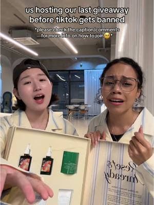 Thank you so much for following and showing love to our account!💖 To share the love you’ve sent our way, we’re hosting a giveaway before tiktok gets banned and we all move to xiaohongshu🥹 ✨ 5 lucky winners will receive a special RESET AND UNREADY box which includes our top 6 products and dr.althea pajamas✨ How to enter: 1. Follow us @dr.althea_official 2. Like this post 3. Tag 3 friends and let us know your favorite Dr. Althea product or which product you'd love to try in the comments! 🗓️ Giveaway ends on January 24th. Winners will be announced on January 27th via DM! Please make sure to reply within 24 hours, or we’ll have to give your prize to someone else—so keep an eye on your messages! 💌 We’re excited to bring you even more special surprises from Dr. Althea in 2025! ✨ *18+ only *One entry per account—please don’t apply multiple times! #giveaway #tiktokban #chinesesong #dralthea #prbox #lovetiktok #pleasedontgo #fyp 