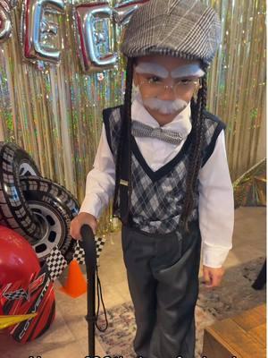 Happy 100th day  of school 😭📓✏️👩‍🏫👴🏾📚✂️✏️ #100thdayofschool  #toddlersoftiktok #oldmanginkins #crackinguplaughing #hessocute #fypage #fypage #fyppppppppppppppppppppppp 