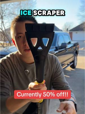 Over 50% off right now!!!! Best thing to have in your car this winter!  #icescraper #snowremoval #iceremoval #snowbrush #flashsale #tiktokban 