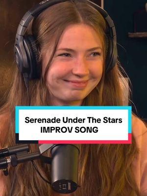 Serenade Under Stars | IMPROV SONG #improv #serenade #beatles #musicalmonday #improvbroadway 