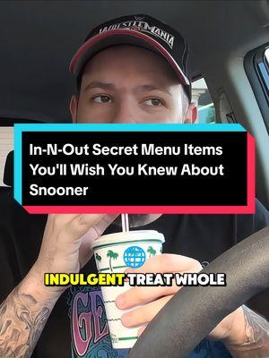 In-N-Out Secret Menu Items You'll Wish You Knew About Snooner #fastfood #longvideo #food #foods 