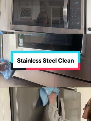 Sprayway Stainless Steel Cleaner: For all your stainless steel appliances 💙 #stainlesssteel #stainlesssteelcleaning #cleaningproducts #kitchencleaning #KitchenHacks #spraywayclean #CleanTok #cleaningmotivation 