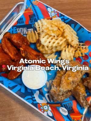 Looking for a good chicken and a Hampton Roads (757) Check out Atomic Wings! Grand opening Saturday at 11 am!  📍Virginia Beach, Virginia #virginia #hamptonroads #757 #757tiktok #757foodie #757thingstodo 