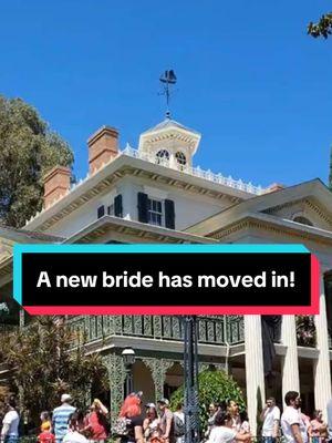 A new bride has taken residence at the Haunted Mansion in Disneyland! • The Los Angeles Times has shared a first look at updates to The Haunted Mansion at Disneyland before the ride reopens on Saturday, January 18. The new one is more reminiscent of the original Beat Heart Bride prior to Constance Hatchaway. • Are you excited for the updates or will you miss Constance? • #disneyparks #disney #disneyland #hauntedmansion #disneyhauntedmansion #constancehatchaway #ghostbride #ghost #spooky 