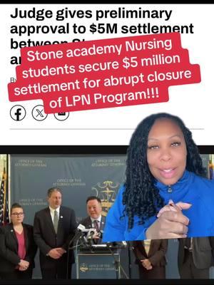 This is amazing congratulations to all of you!! #nursegang #nursesoftiktok #nurselife #nursesinthenews #studentnurse #lpn #ctnurses #stoneacademy #attorneygeneraltong 