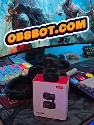 A camera that follows you 🤯 @OBSBOT Official 👌  Obsbot Tiny SE #streamwithobsbot #obsbot #setup #gameroom #tech #streaming #obsbottinyse 