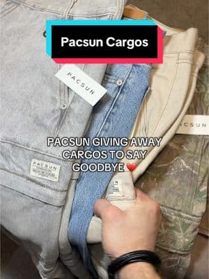 Pacsun baggy cargos were $70 but now $30 📉 #pacsun #baggy #cargos #menspants #TikTokShop #tiktokmarketplace 