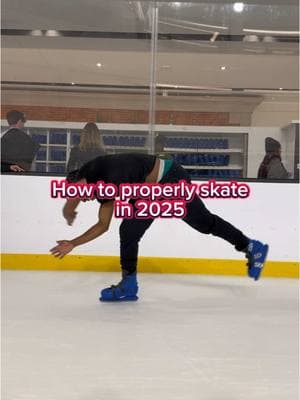 How to skate in 1 minute‼️ @Ian @Niklaus Prosper  #IceSkating #iceskate #iceskater #sk8teforthelab 